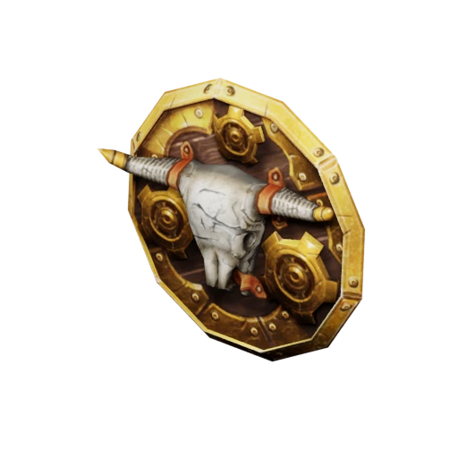 Clockwork MinoSkull Shield