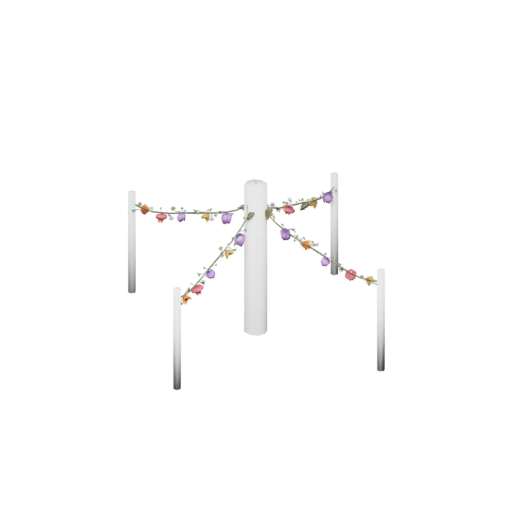 Spring_FlowerLantern_pole